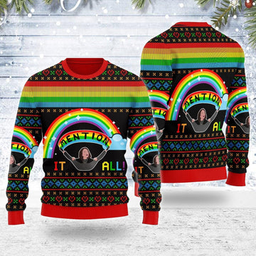 All I Want For Chirsmas Ugly Christmas Sweater - DucG