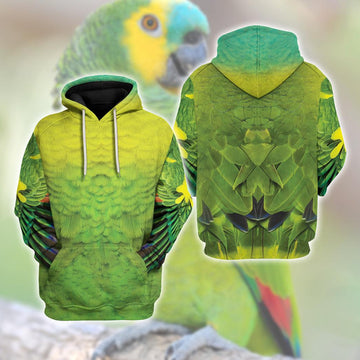 Amazon Parrot Animal Cosplay T-shirt Hoodie Sweatpants Apparel - CustomsPig