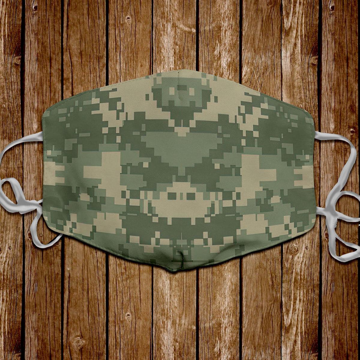 American ACU or Universal Camouflage Pattern (UCP) CAMO Face Mask - DucG