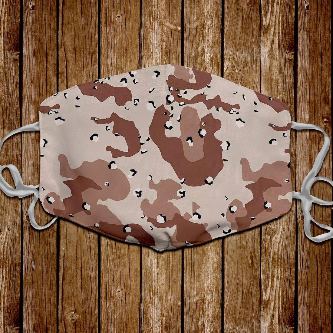 American Chocolate Chip Desert Battle Dress Uniform Camo Face Mask - DucG