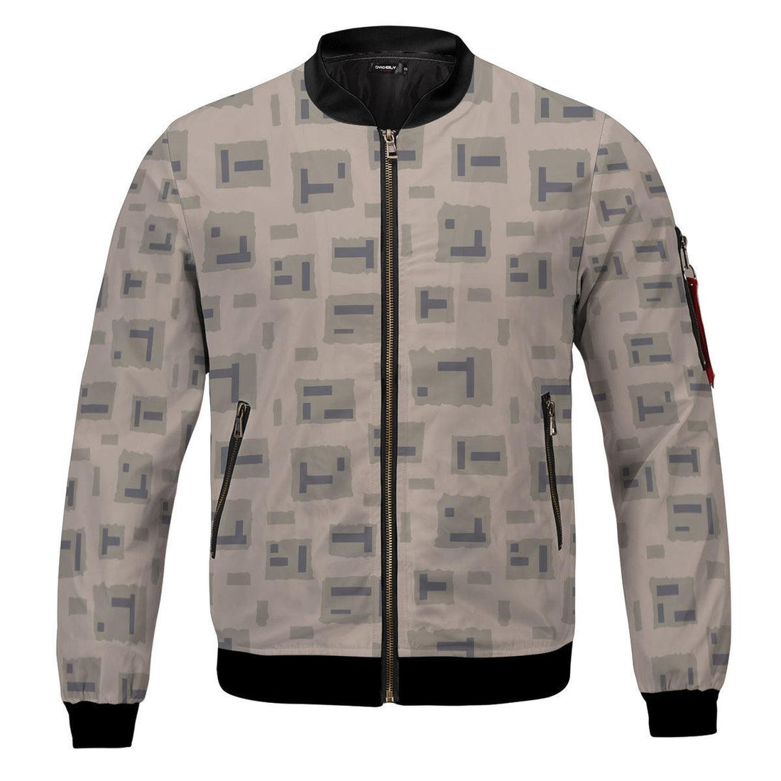 American Desert T-Block Camo Bomber Jacket - DucG
