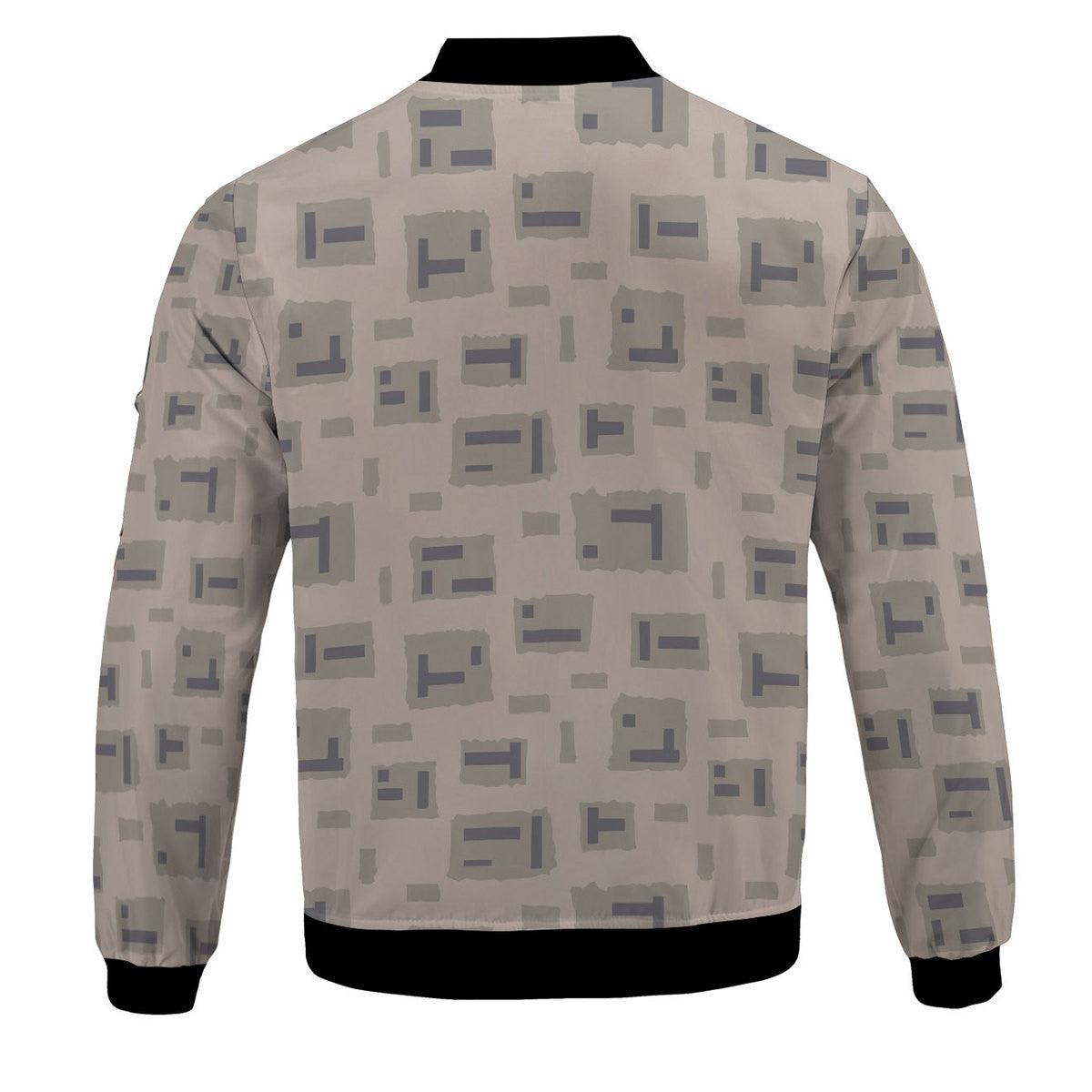 American Desert T-Block Camo Bomber Jacket - DucG