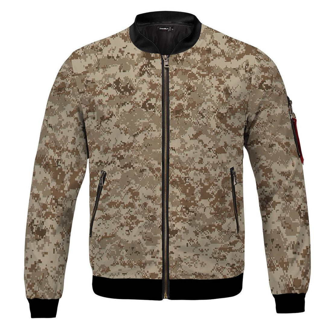 American Navy Working Uniform (NWU) Type II Camo Bomber Jacket - CustomsPig