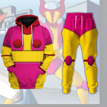 Aphrodite A Robot Mazinger Z Cosplay Costumes: Hoodies, T-Shirts, and Tracksuits | Gearhomie.com - DucG