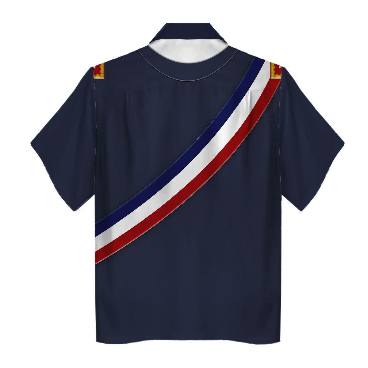 Augusto Pinochet Ugarte Chilean General Former President of Chile Unisex Hawaiian Shirt -  CustomsPig.com