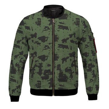 Australian Camouflage Patterns Australian Military Forces (AMF) Arose During the Vietnam War Bomber Jacket - DucG