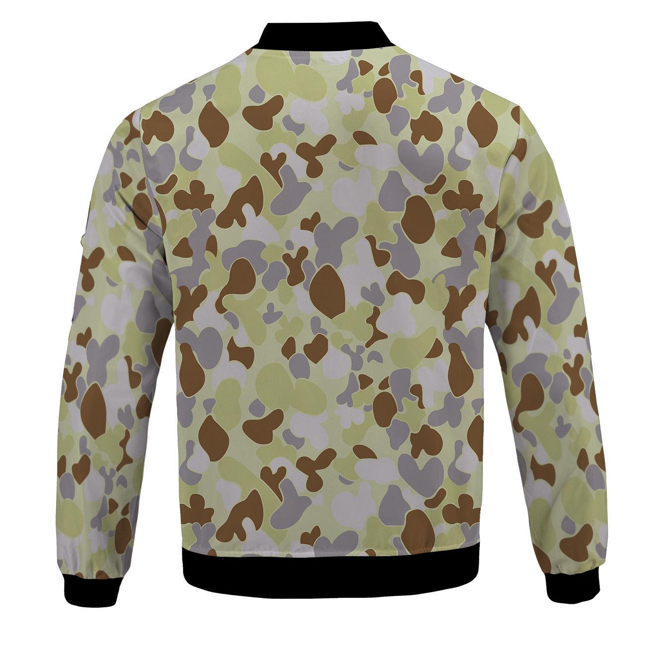 Australian Disruptive Pattern Desert Uniform Bomber Jacket - DucG