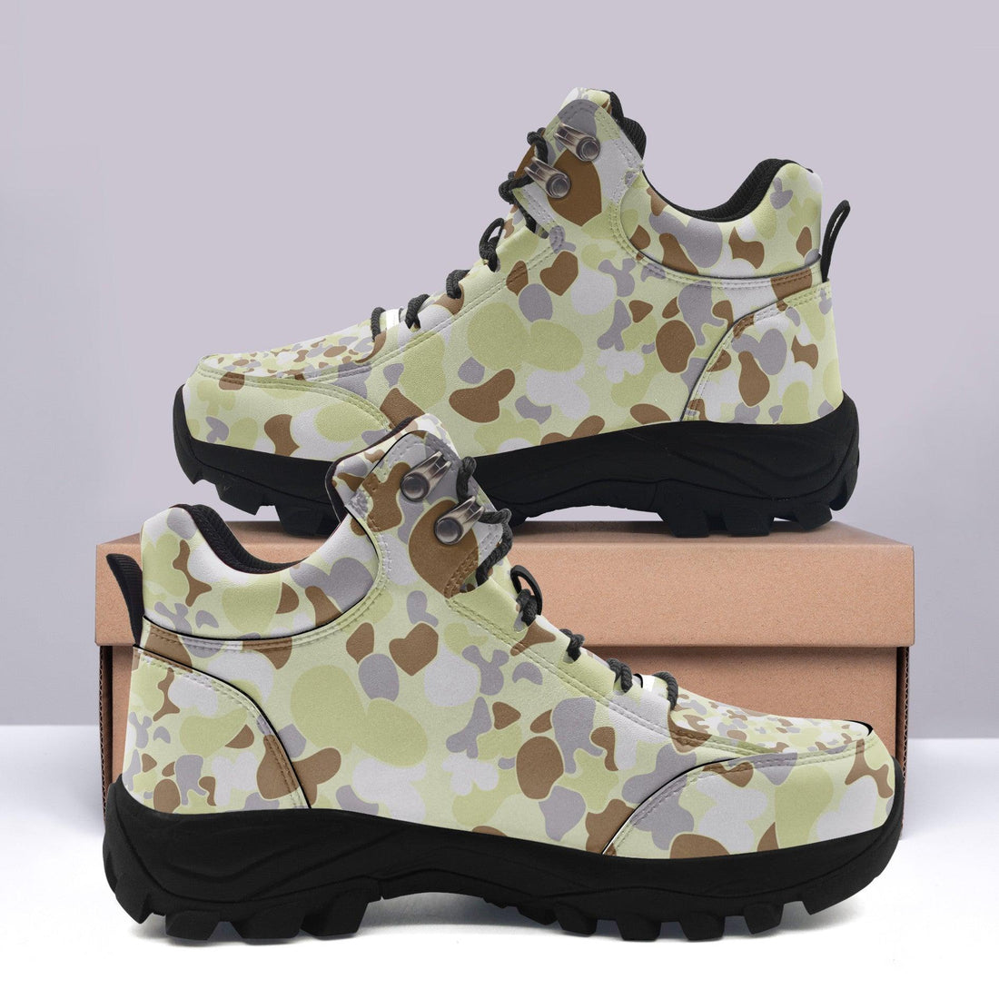 Australian Disruptive Pattern Desert Uniform Hiking Shoes - DucG