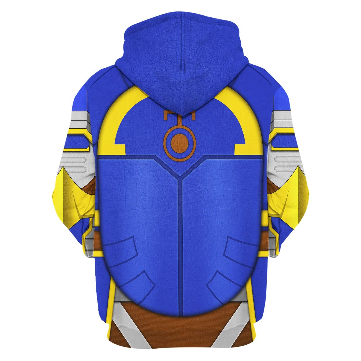 Beetlemon Digimon Frontier Hoodie T-shirt Sweatpants Cosplay - CustomsPig