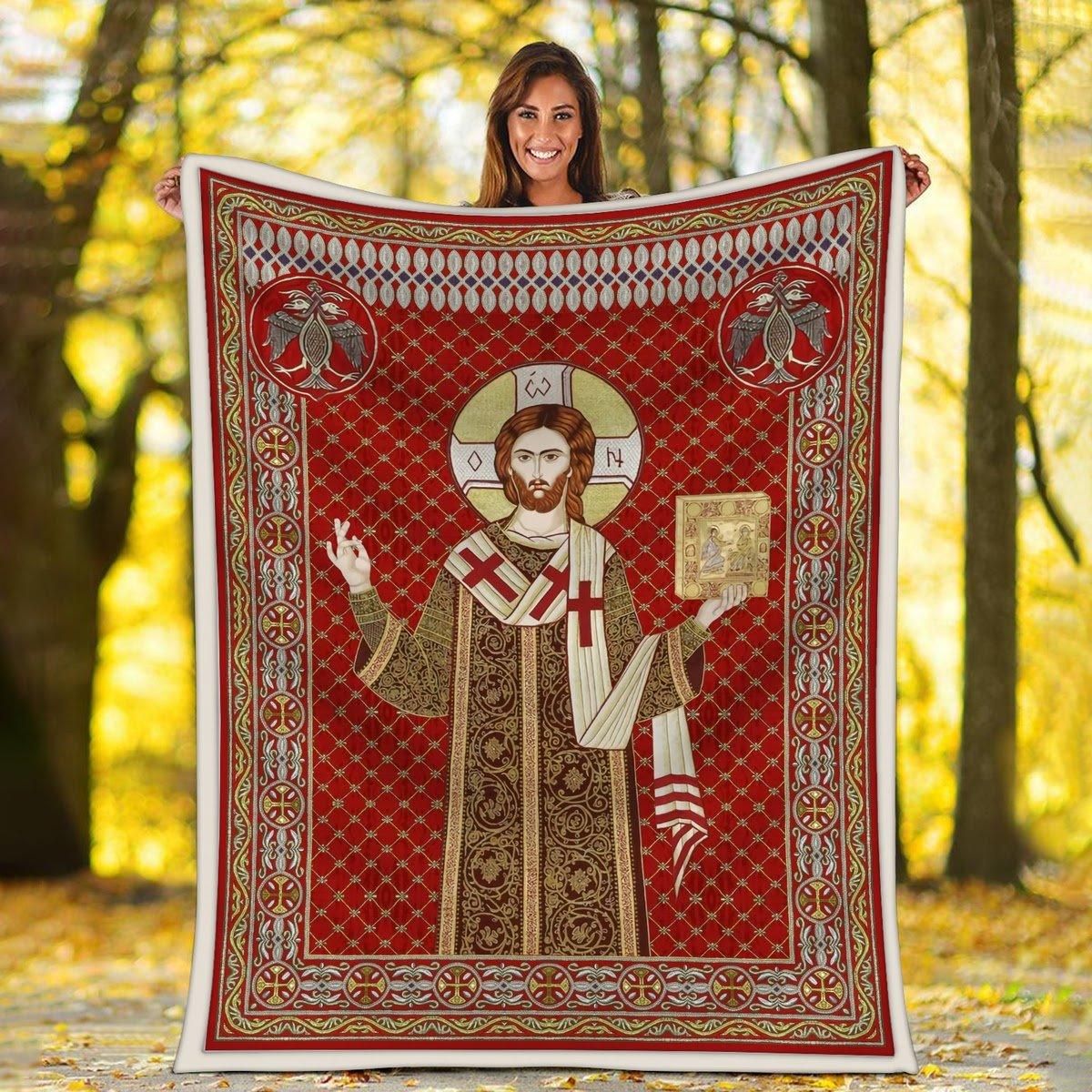 Blanket Jesus I Trust in You - CustomsPig