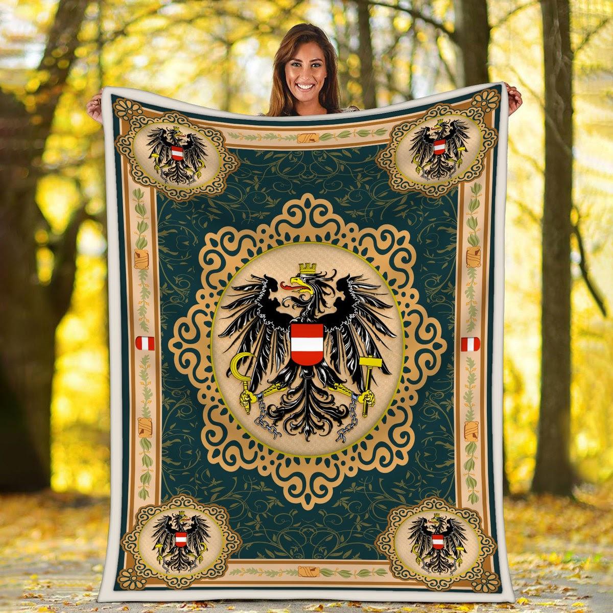 Blanket Austria Coat Of Arms - CustomsPig