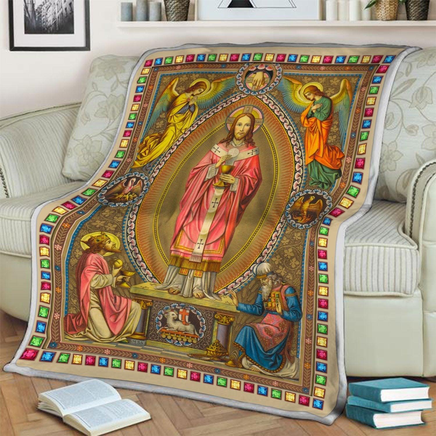 Blanket Eastern Orthodox Jesus - CustomsPig