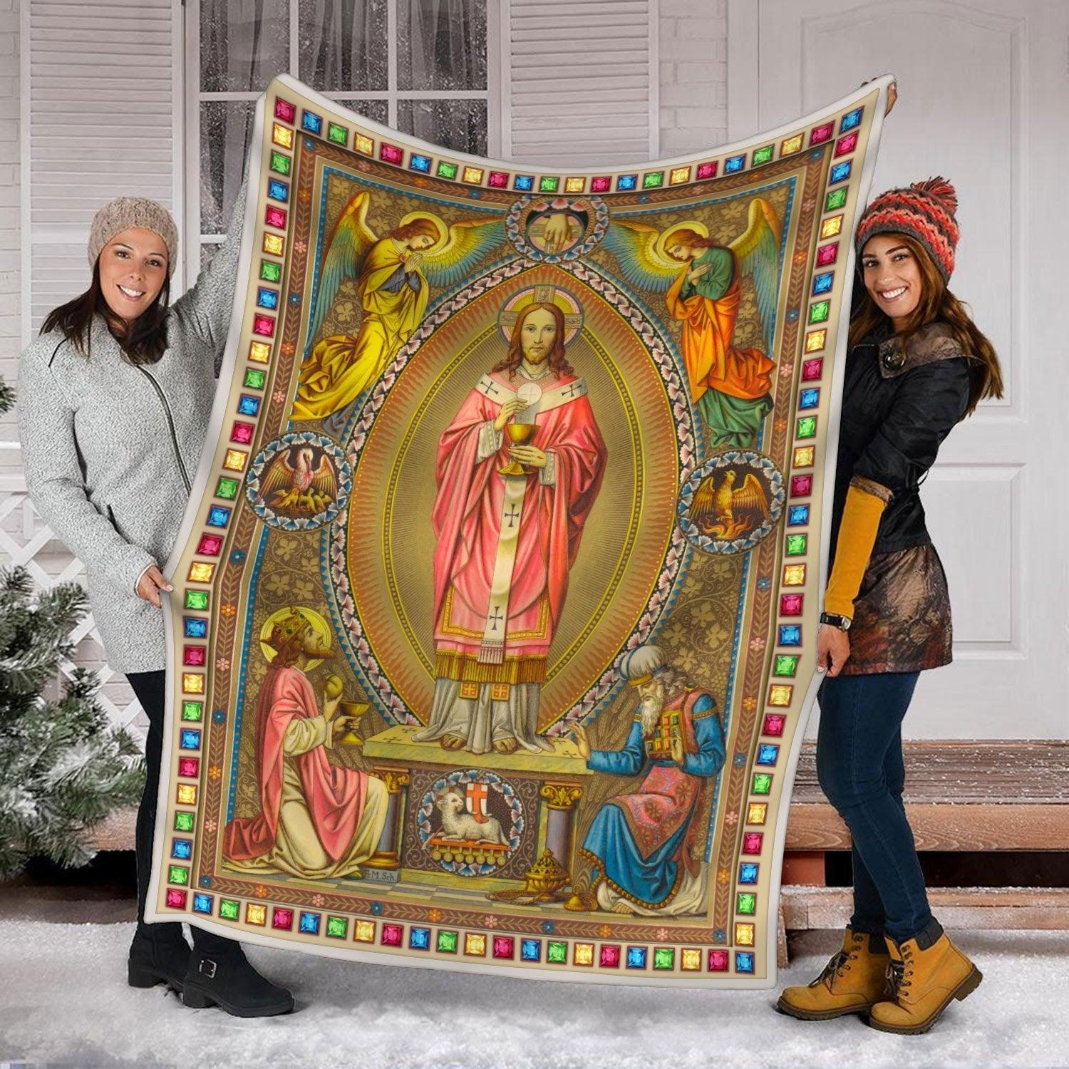 Blanket Eastern Orthodox Jesus - CustomsPig