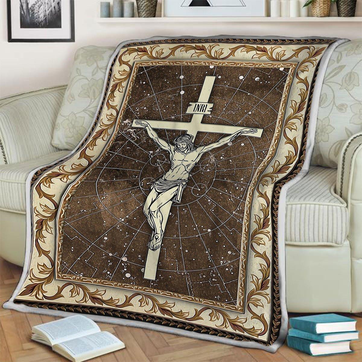 Blanket Faith In God Begins - CustomsPig
