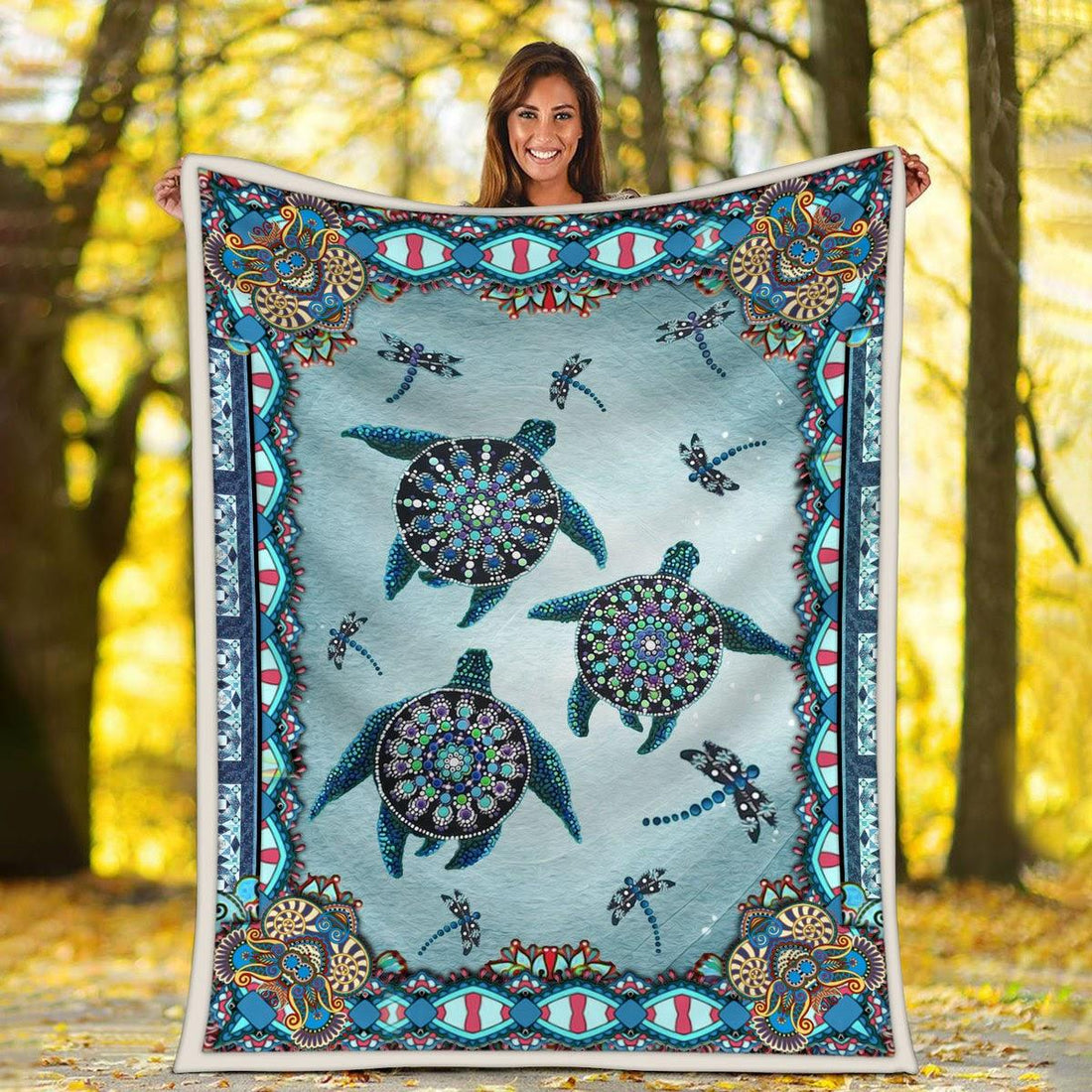 Blanket Haiwaii Turtle - CustomsPig