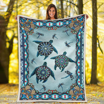 Blanket Haiwaii Turtle - CustomsPig