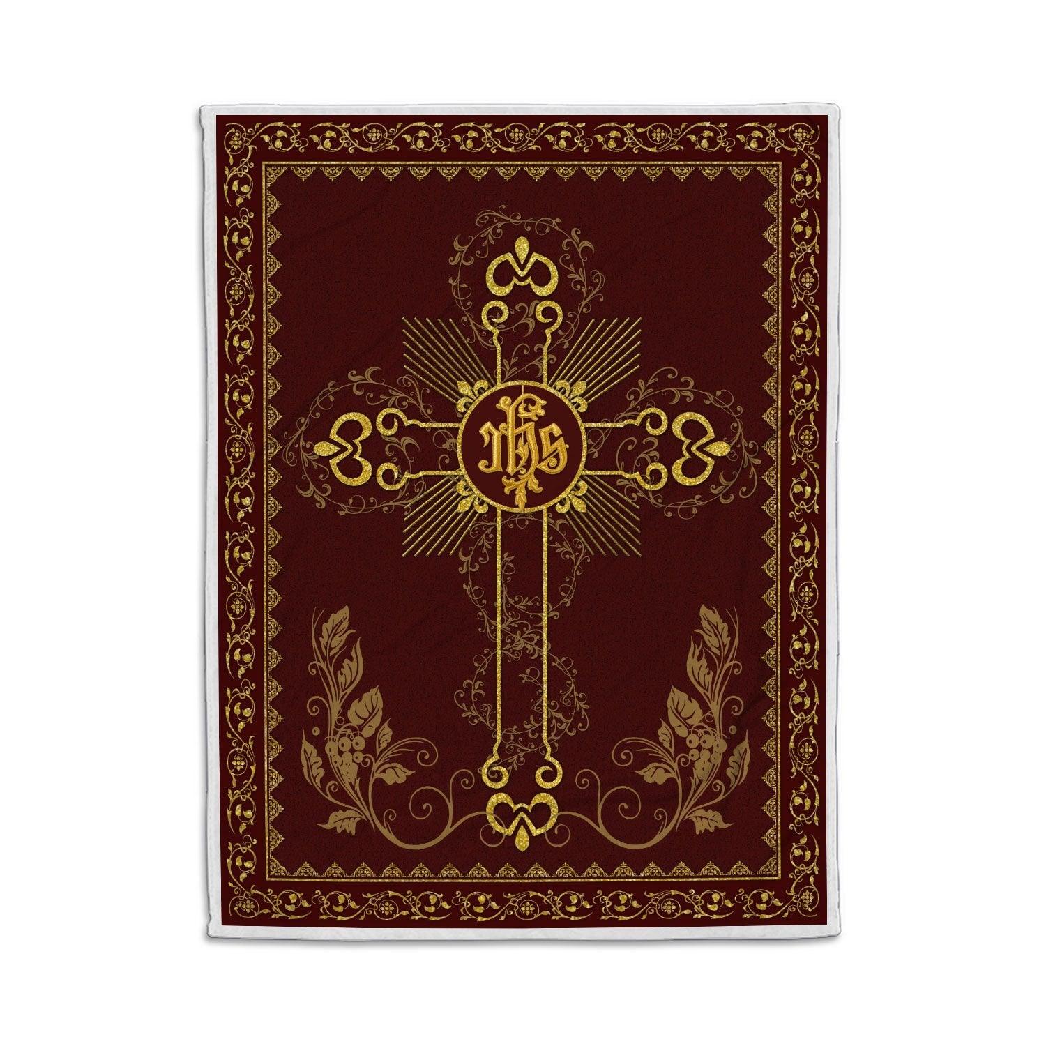 Blanket IHS Jesus Christ - CustomsPig