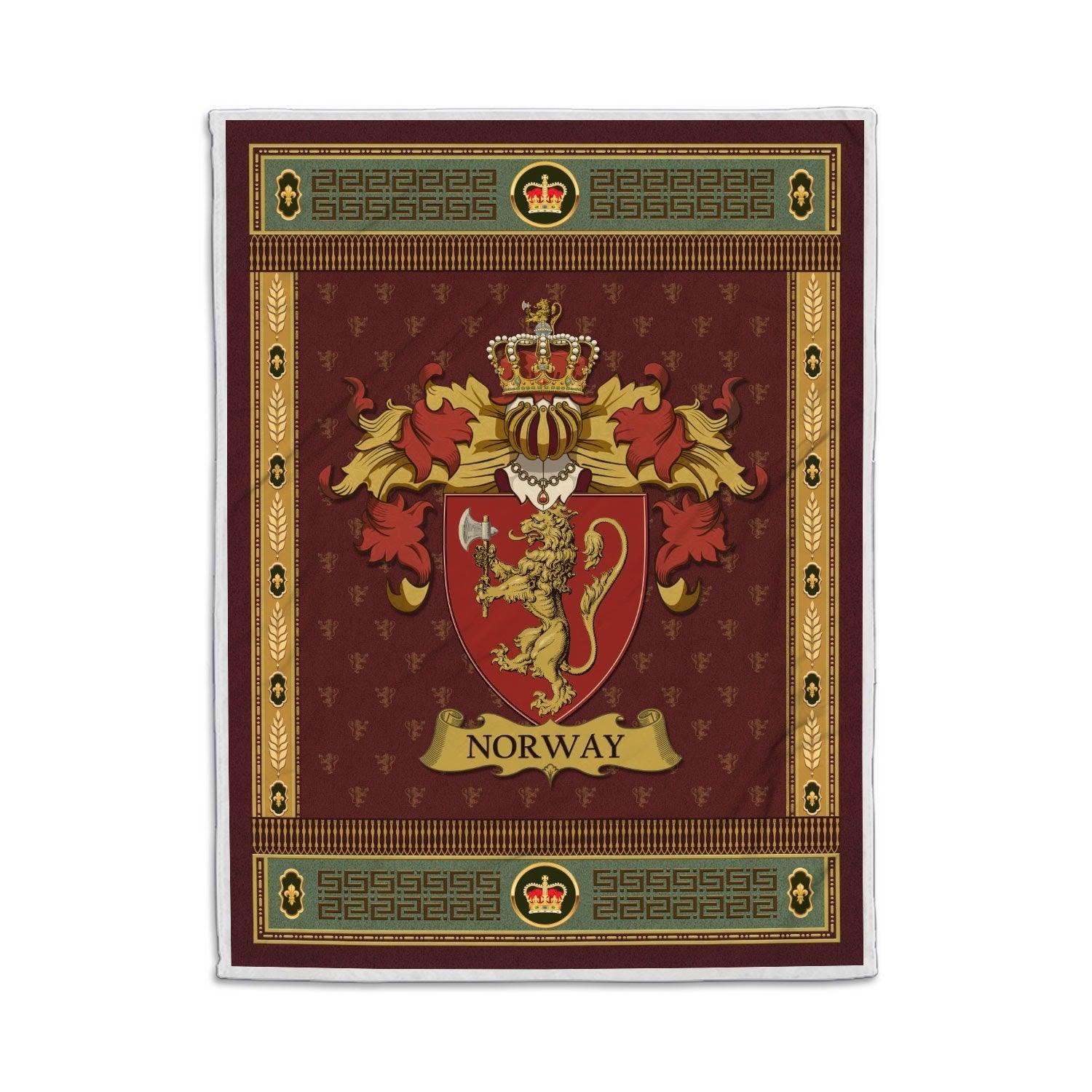 Blanket Norway Coat Of Arms - CustomsPig