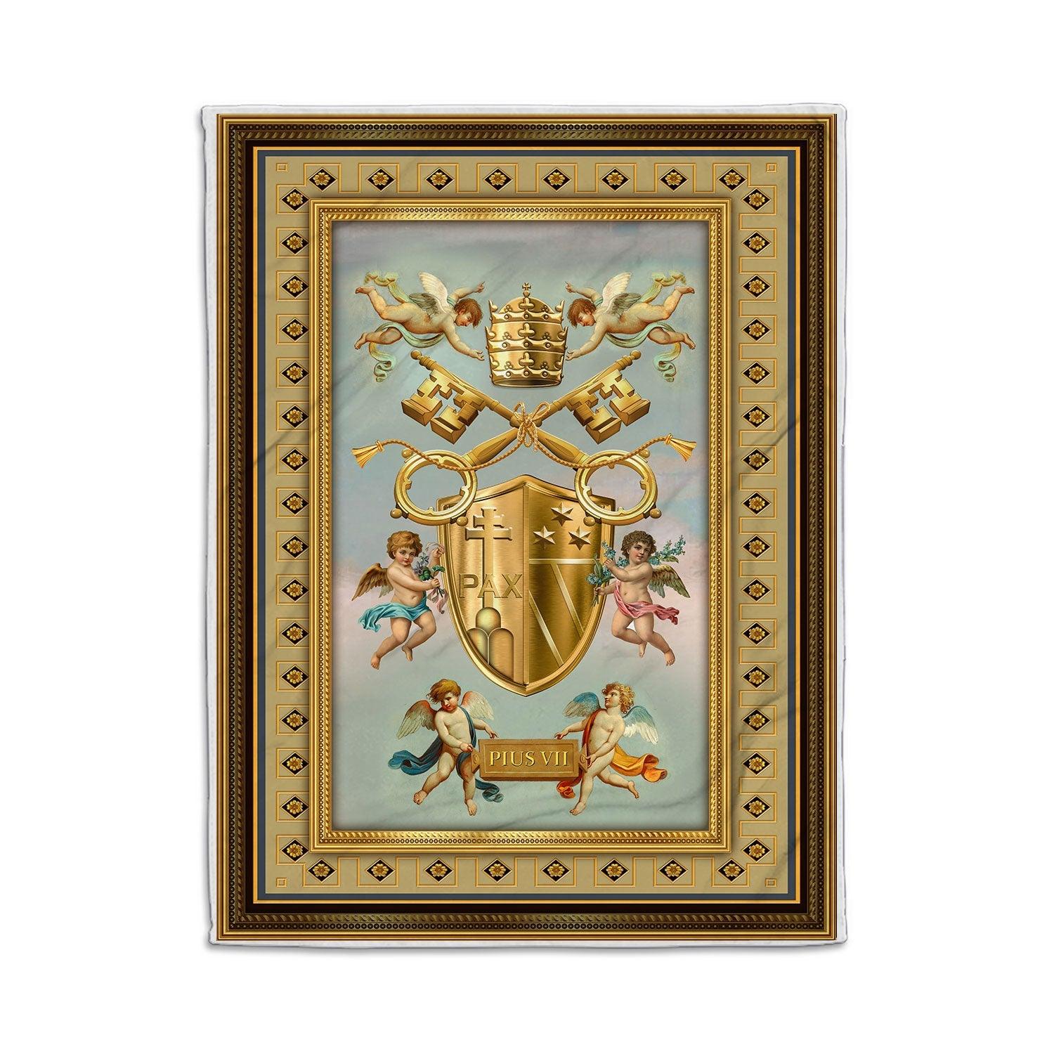 Blanket Pius VII Coat of Arm - CustomsPig