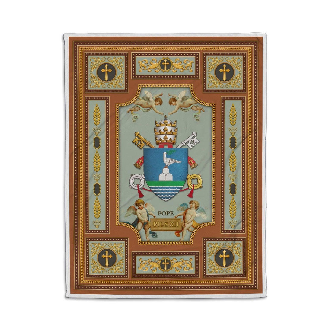 Blanket Pope Francis Coat Of Arms - CustomsPig