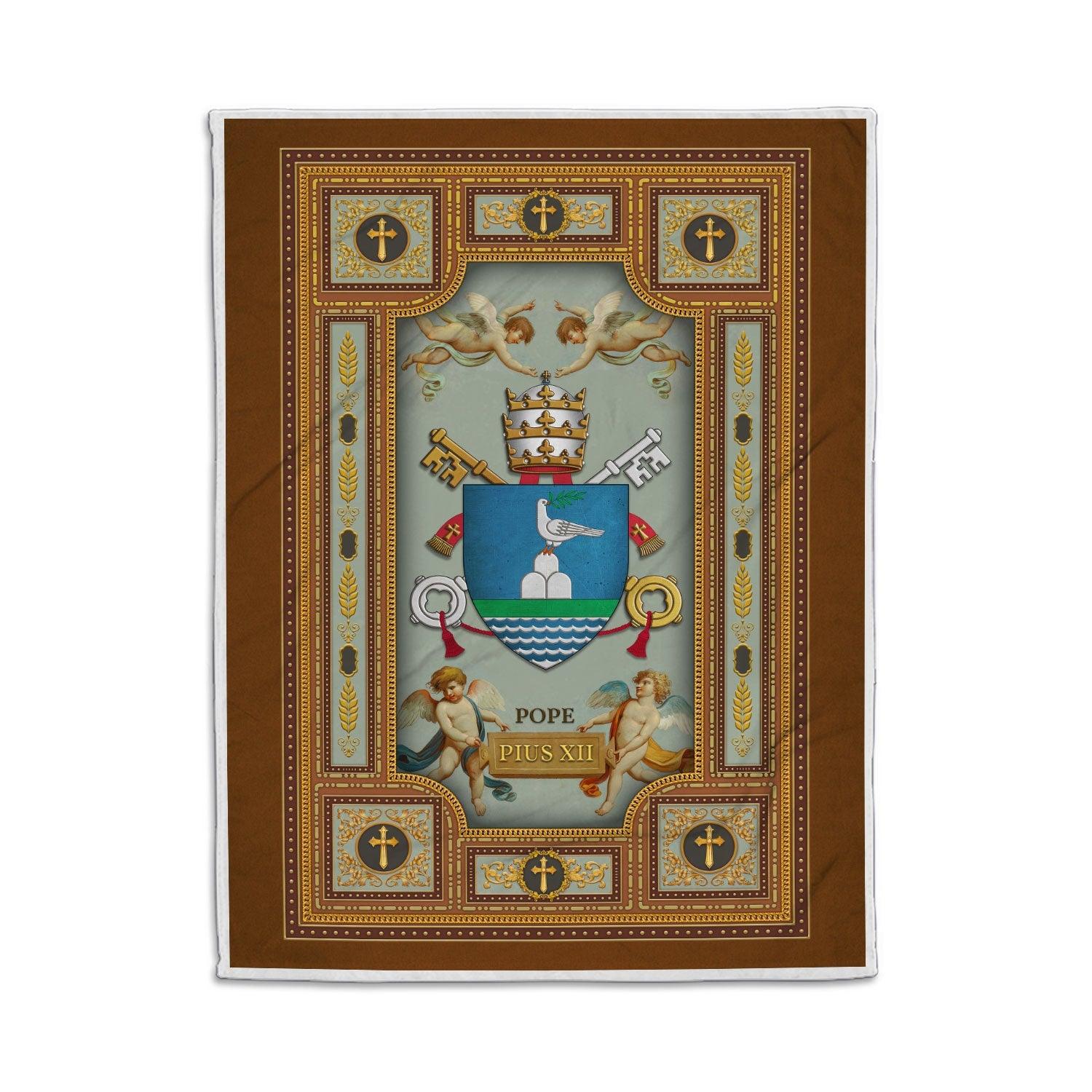 Blanket Pope Pius XII Coat Of Arms - CustomsPig
