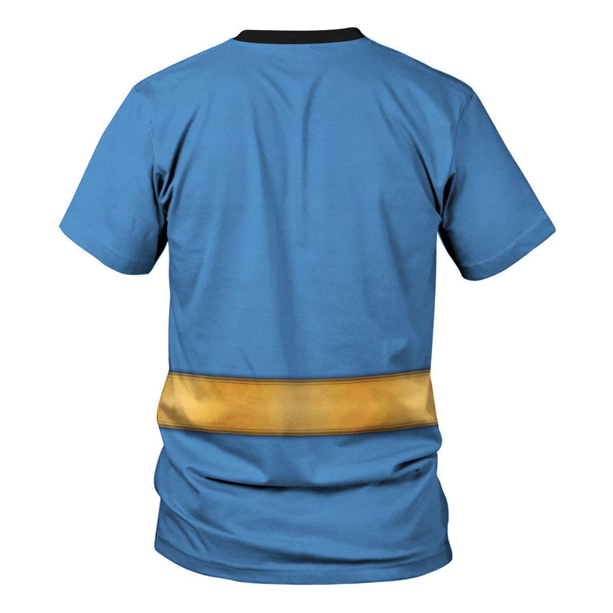 Blue Cestro Ranger Hoodies Sweatshirt T-shirt Hawaiian Sweatpants - CustomsPig.com