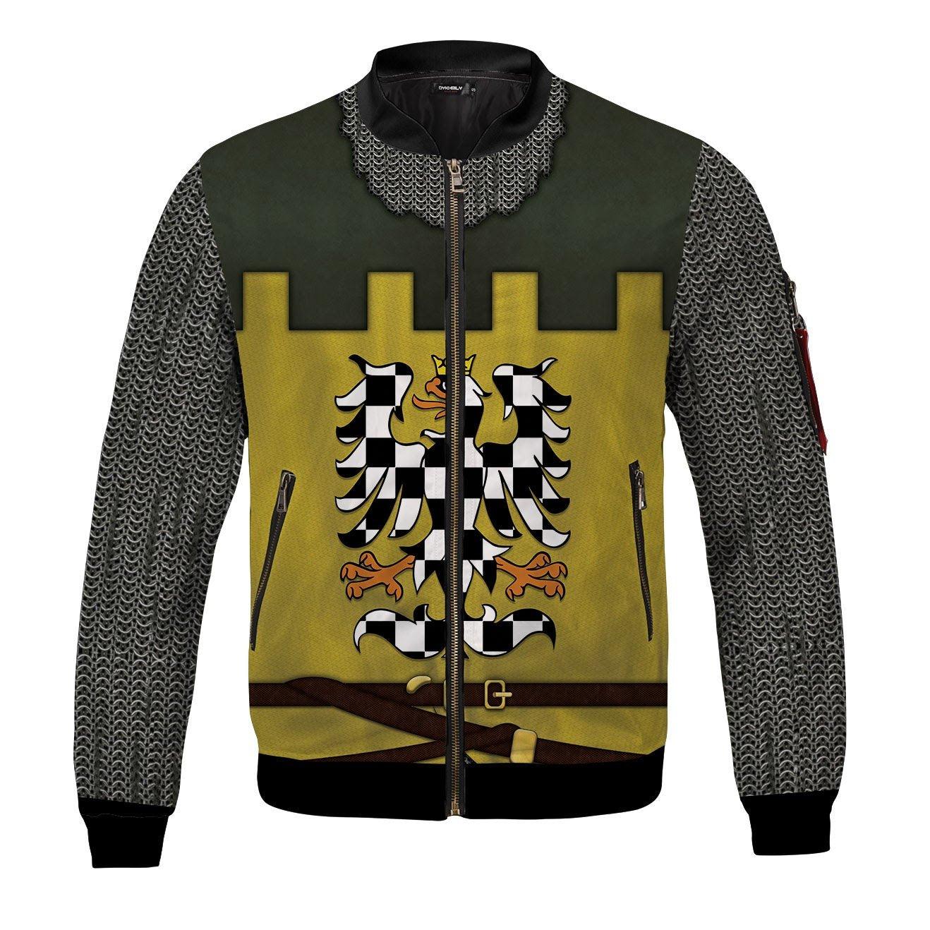 Bohemian Knight Bomber Jacket - DucG