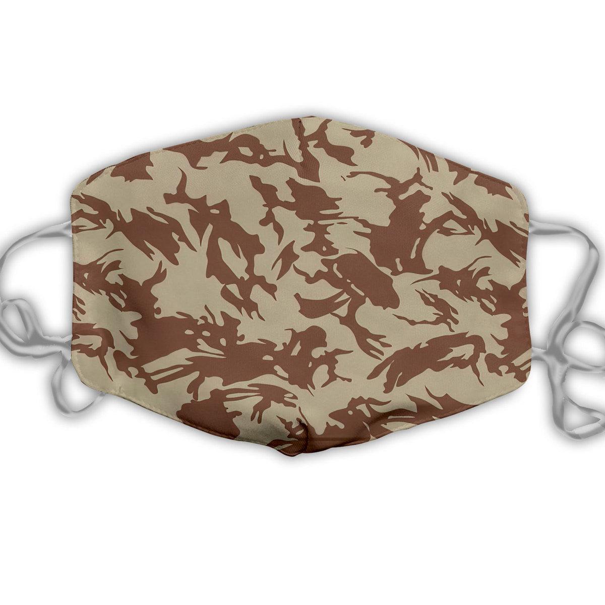 Bristish Desert (DPM) Camo Pattern Face Mask - DucG