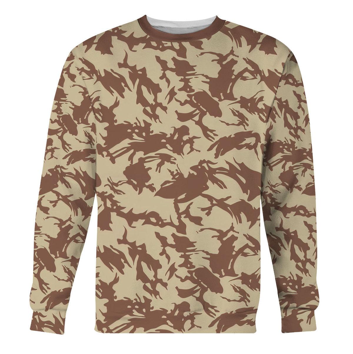 Bristish Desert (DPM) Camo Pattern - DucG