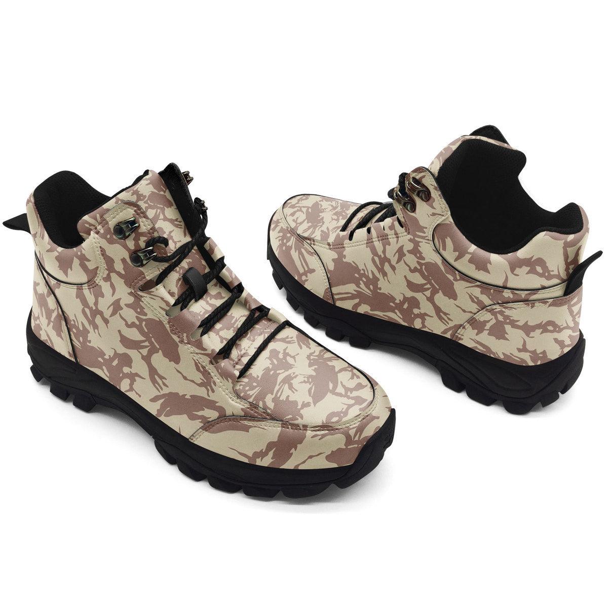 Bristish Desert (DPM) Camo Pattern Hiking Shoes - DucG