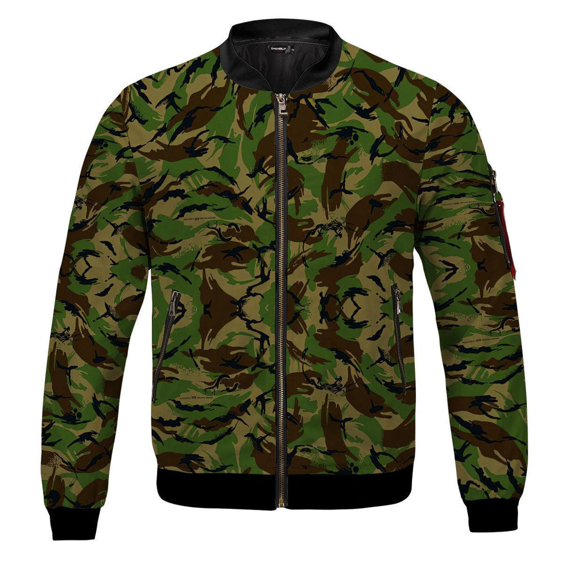 Bristish Disruptive Pattern (DPM) Material British Armed Forces Bomber Jacket - DucG