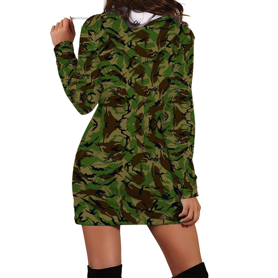 Bristish Disruptive Pattern (DPM) Material British Armed Forces Dress Hoodie - DucG