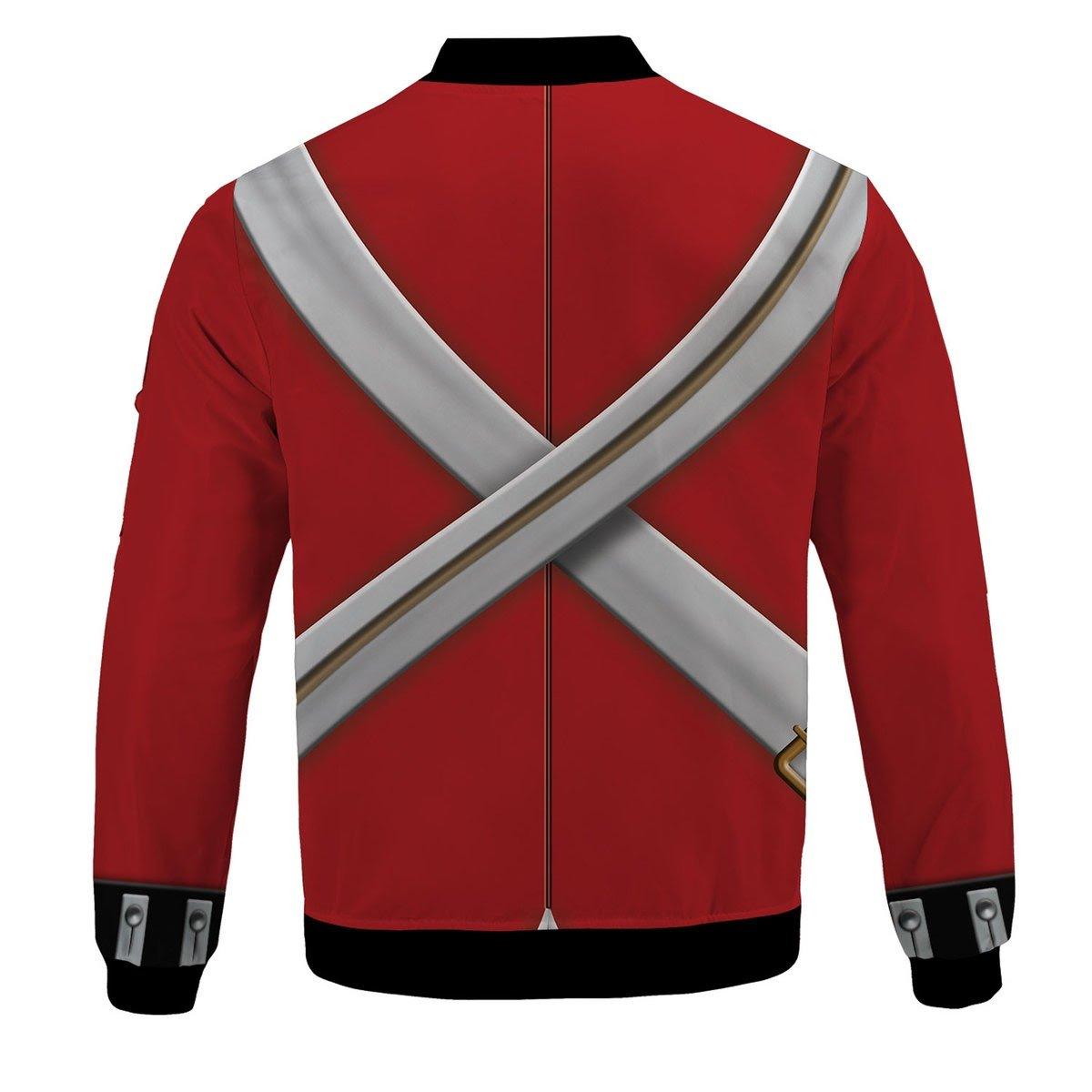 British Army Red Coat Bomber Jacket - DucG