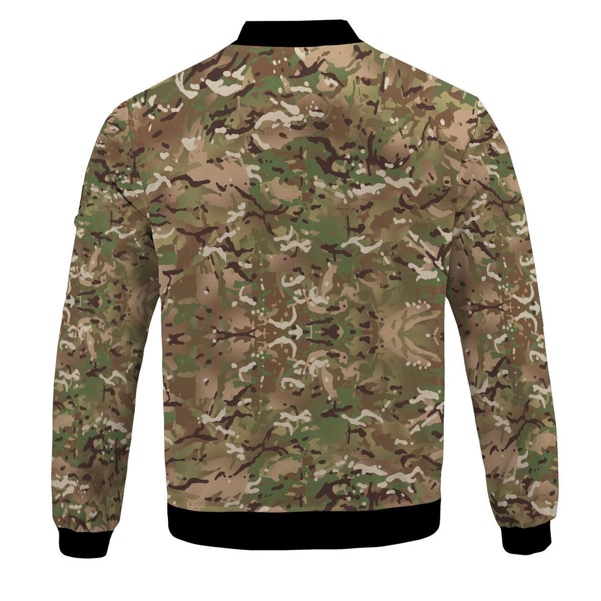 British Multi Terrain British Armed Forces Bomber Jacket - DucG
