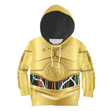 C 3PO Kid Tops - Gearhomie.com