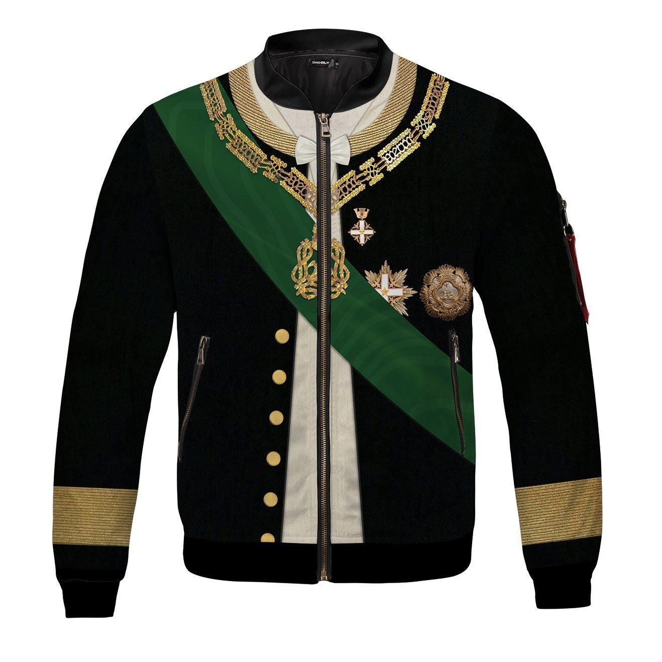 Camillo Benso-Count of Cavour Bomber Jacket - DucG
