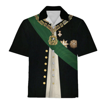 Camillo Benso, Count of Cavour Unisex Hawaiian Shirt -  CustomsPig.com