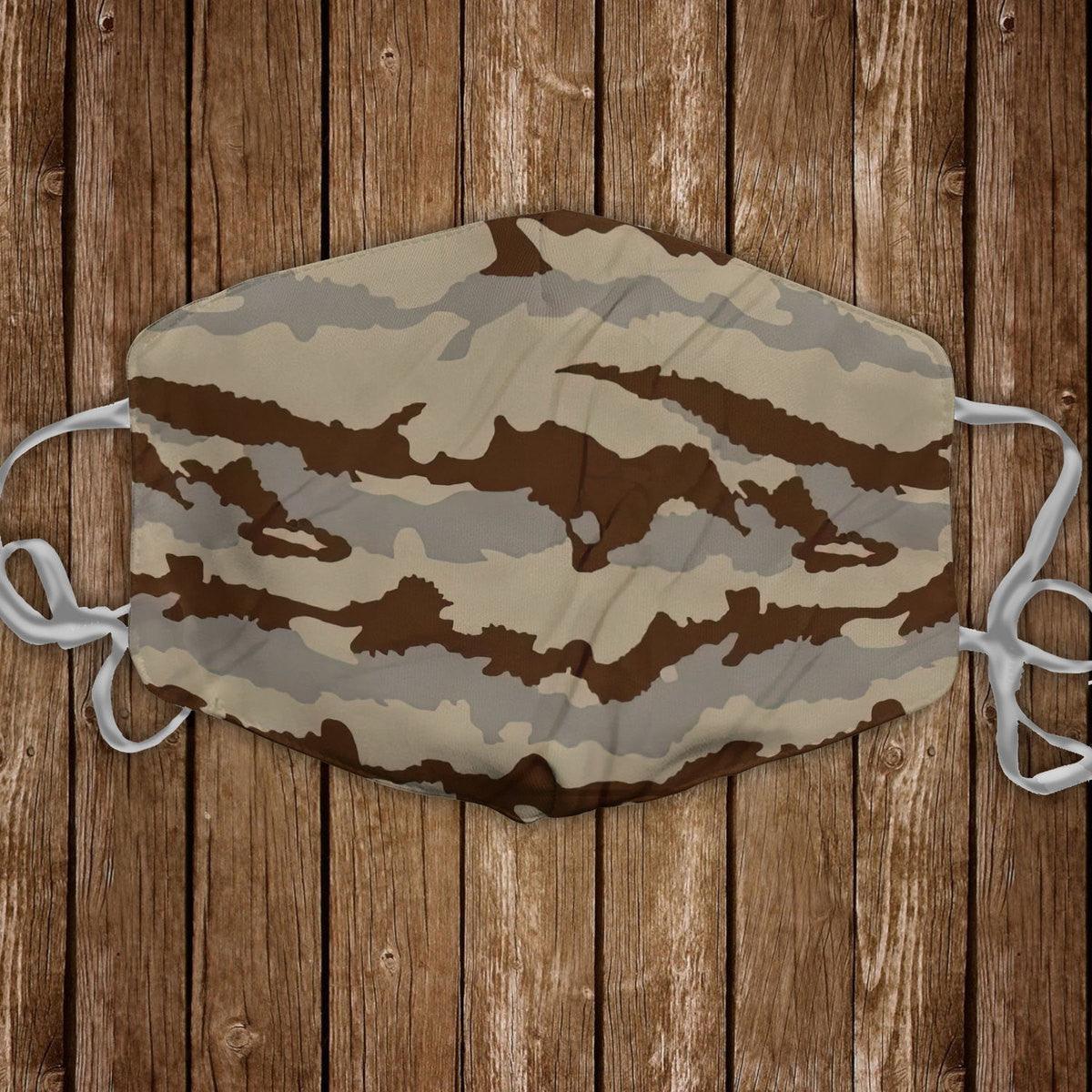 Camouflage Daguet Desert Camouflage Face Mask - DucG