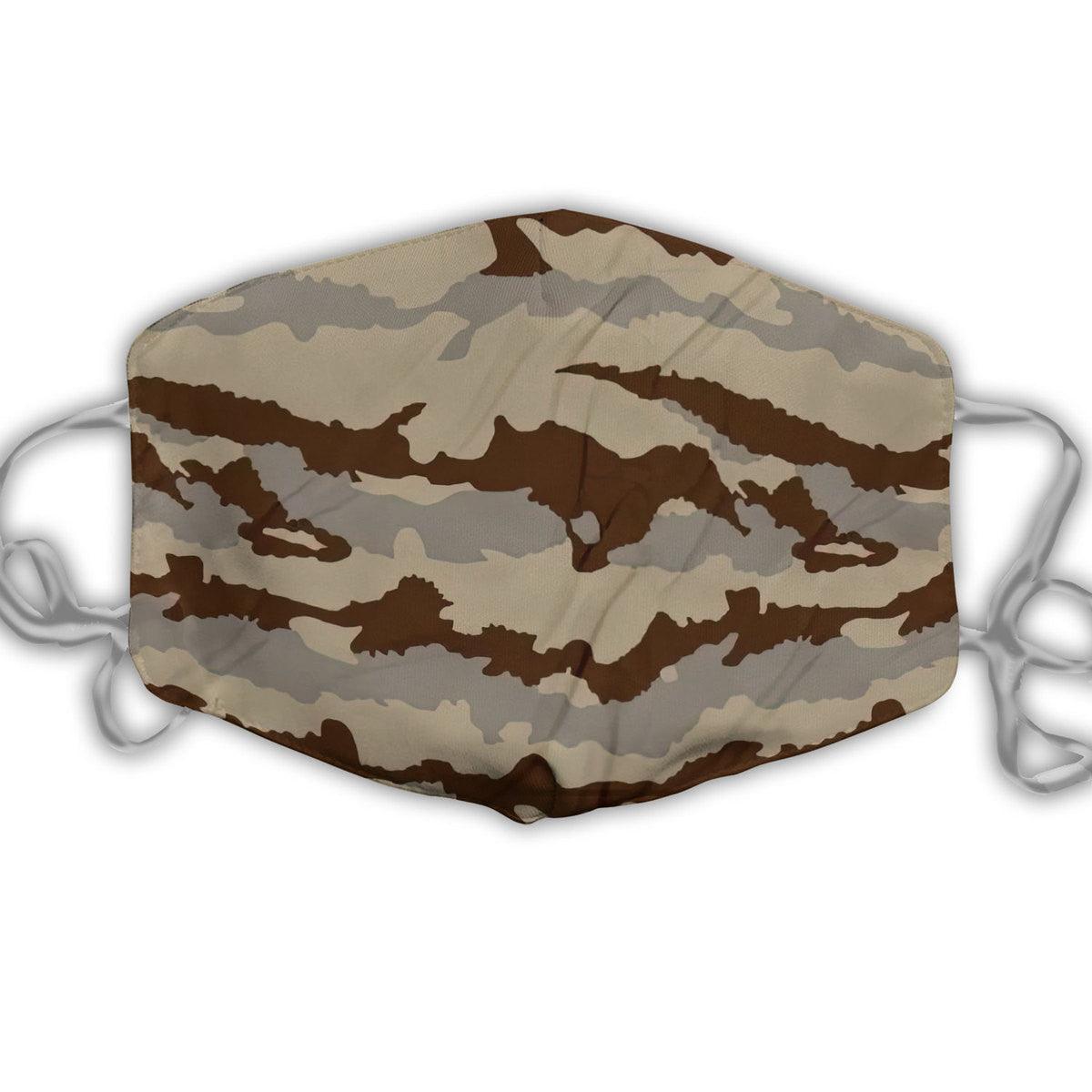 Camouflage Daguet Desert Camouflage Face Mask - DucG