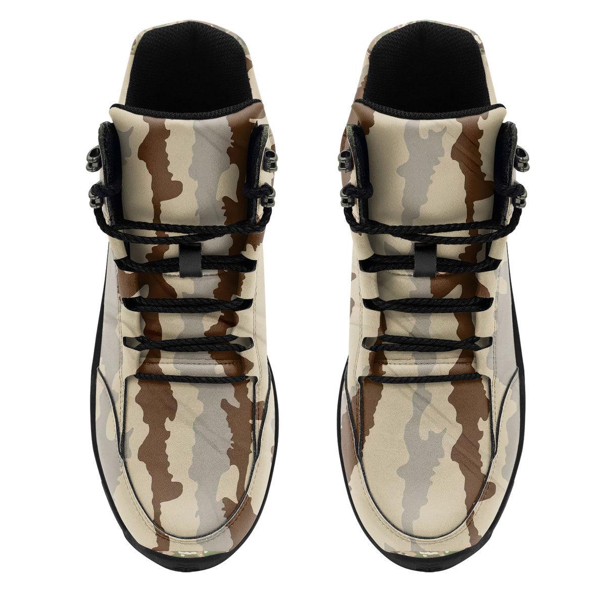 Camouflage Daguet Desert Camouflage Hiking Shoes - DucG
