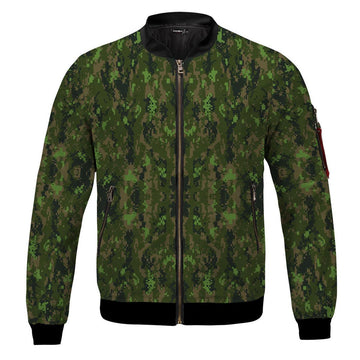 Canadian Disruptive Pattern CADPAT Canadian Armed Forces (CF) Bomber Jacket - DucG