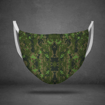 Canadian Disruptive Pattern CADPAT Canadian Armed Forces (CF)Face Mask - DucG