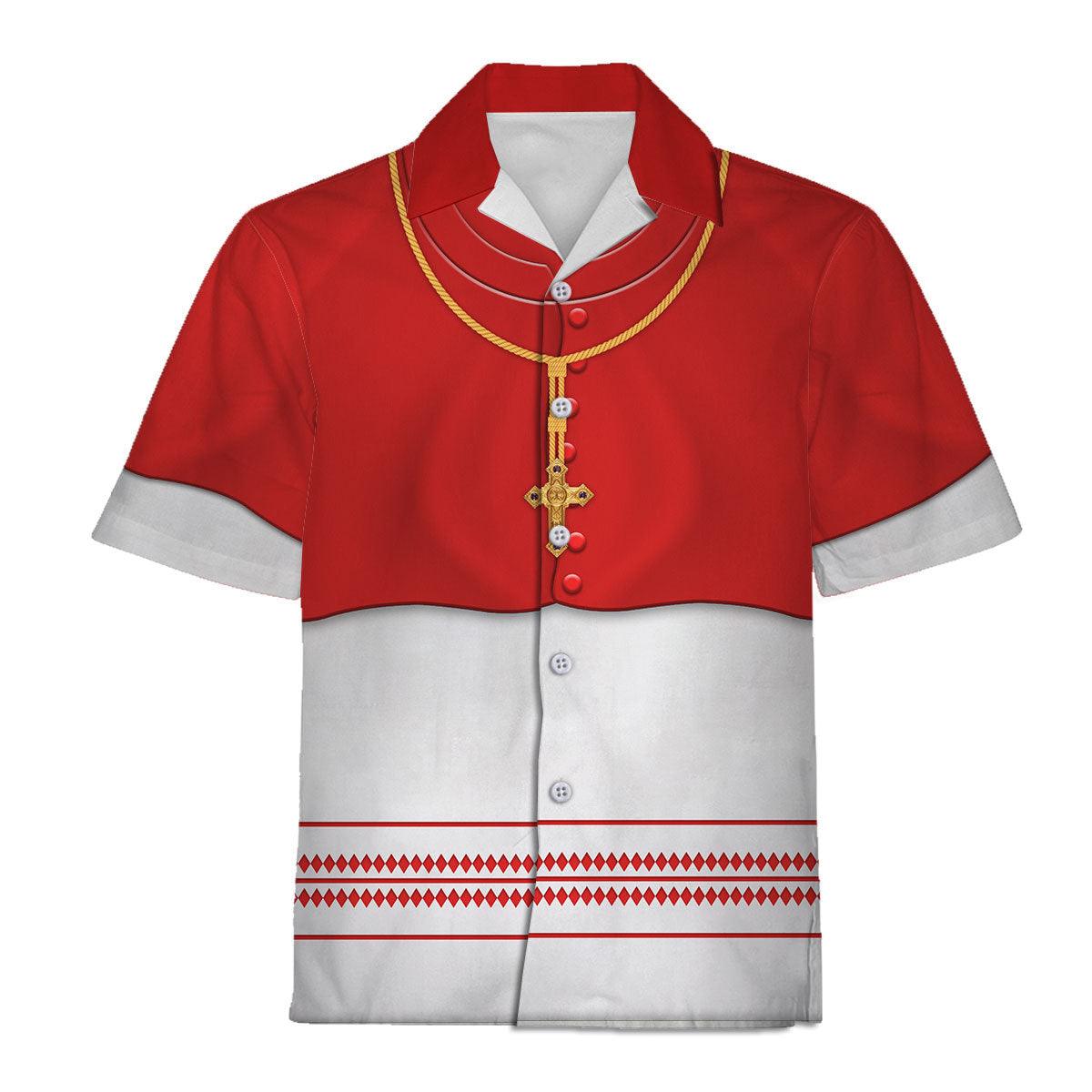 Cardinal Choir Dress Christian Religion Eastern Orthodox Hawaiian Shirt - Gearhomie.com