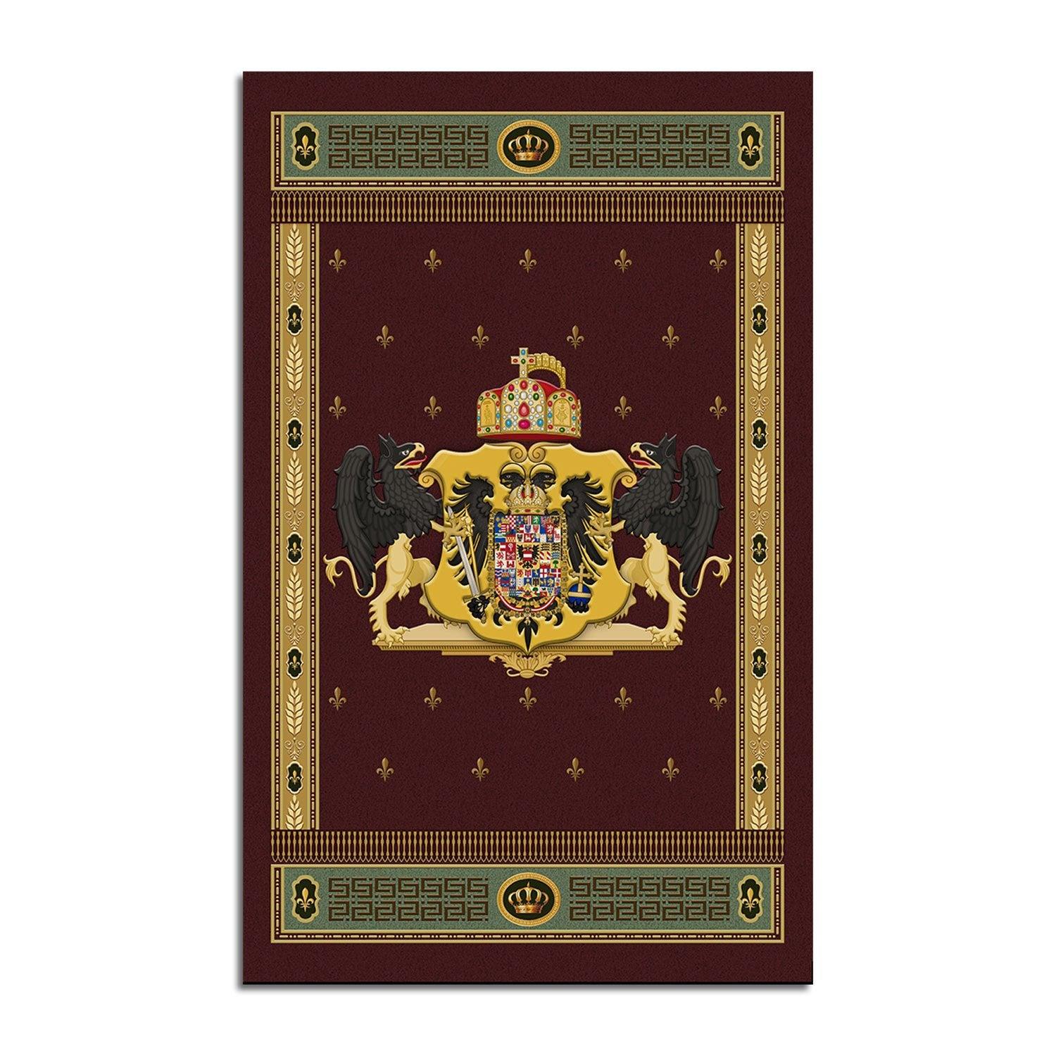 Coat Of Arms Francis II Holy Roman Empire Rug - CustomsPig