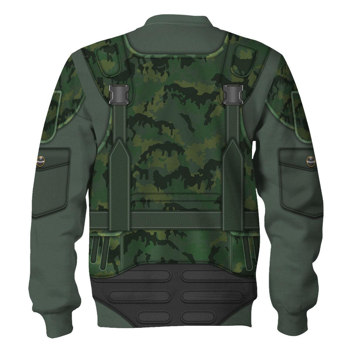 Colonial Marine Uniform Character Costume T-shirt Hoodie Sweatpants Apparel - CustomsPig.com