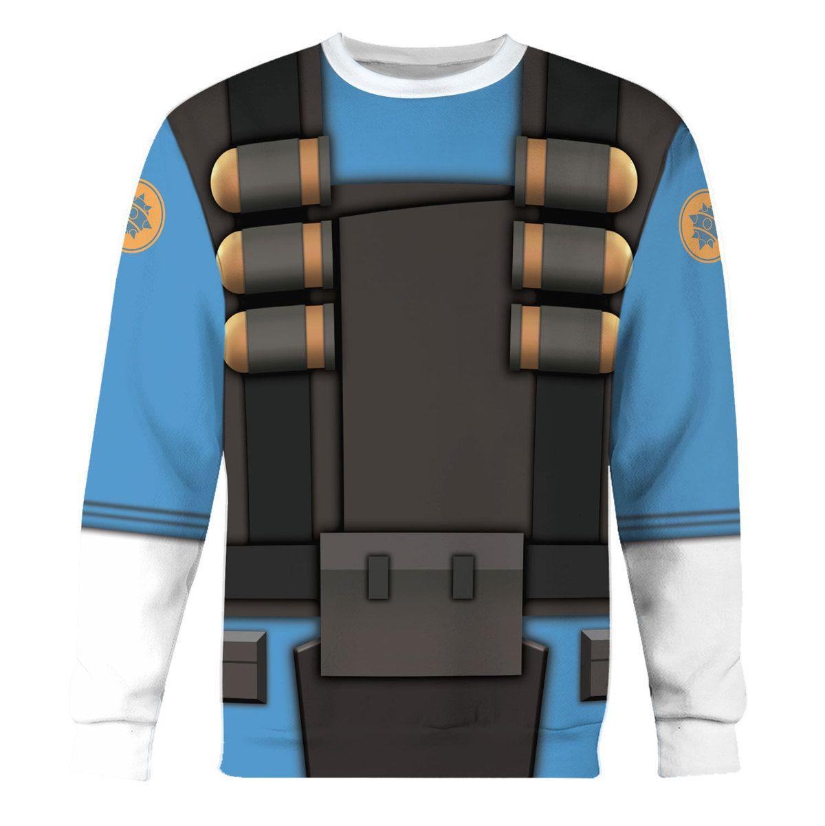 Demoman Blue Team TF2 - CustomsPig