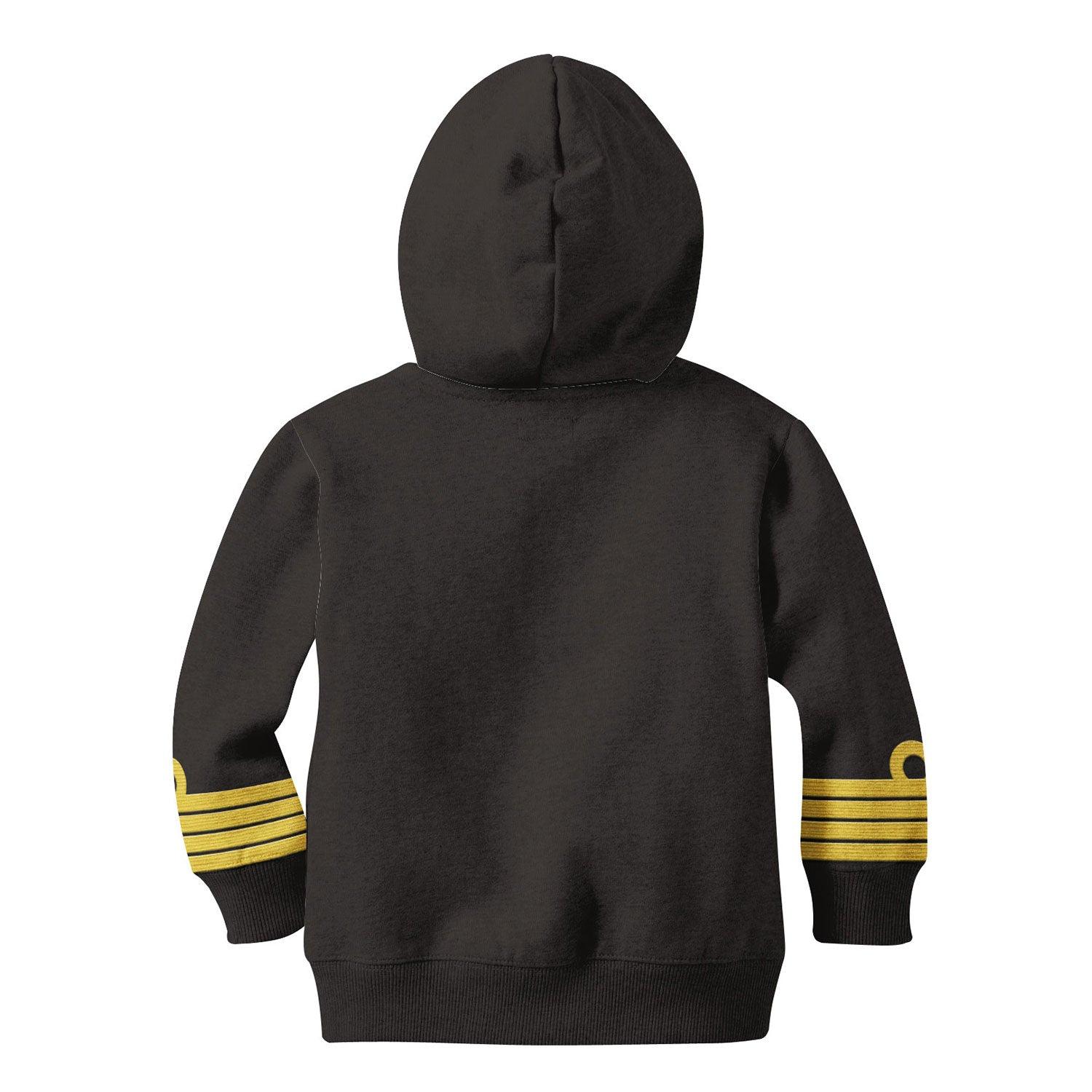 Edward John Smith Costume Cosplay Kid Hoodie Sweatshirt T-Shirt - CustomsPig.com