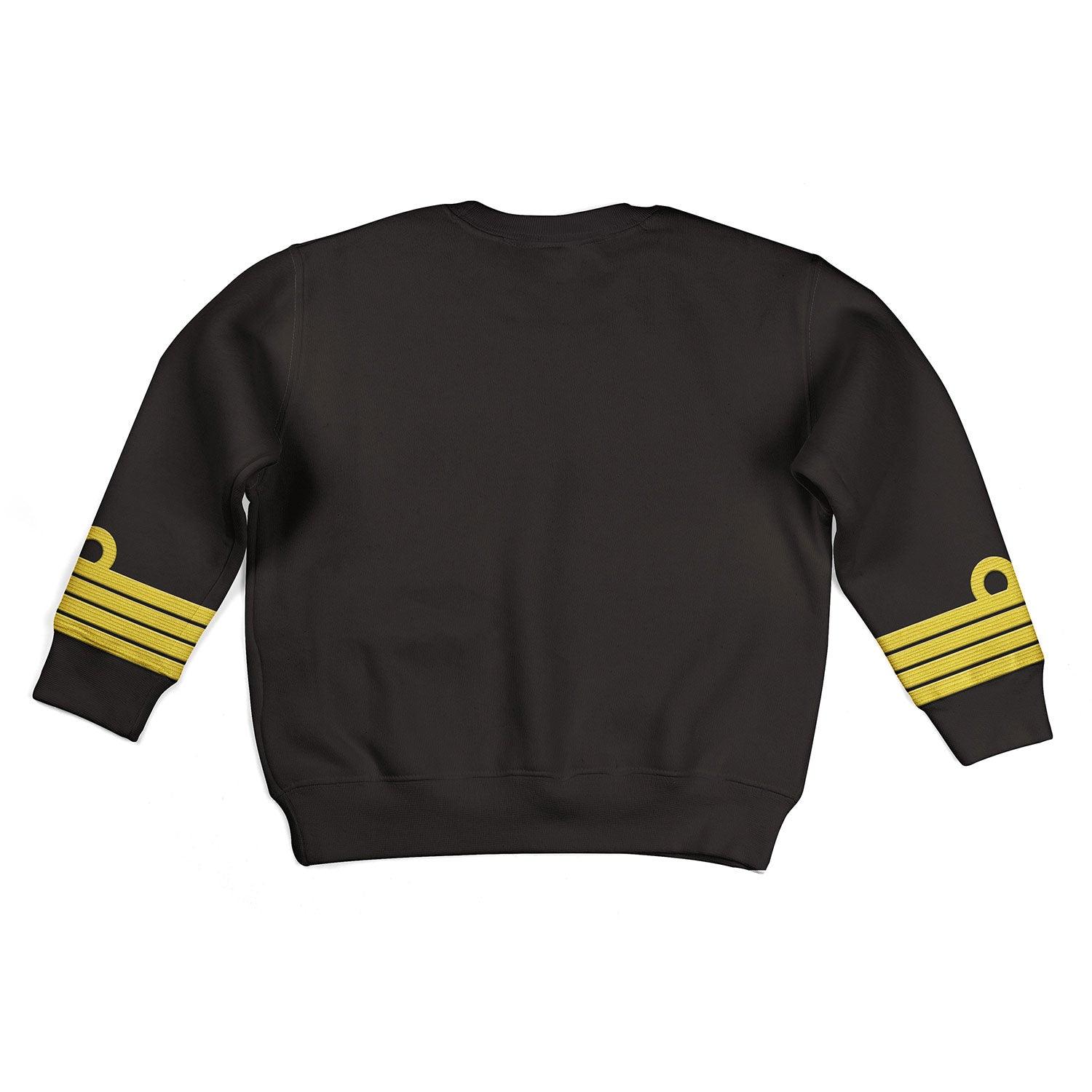 Edward John Smith Costume Cosplay Kid Hoodie Sweatshirt T-Shirt - CustomsPig.com