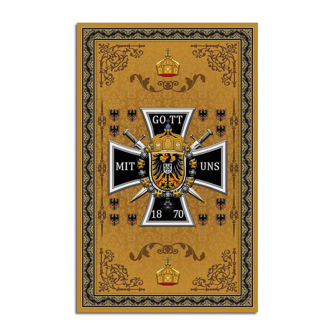 Empress Augusta Viktoria's Standard Rug - CustomsPig
