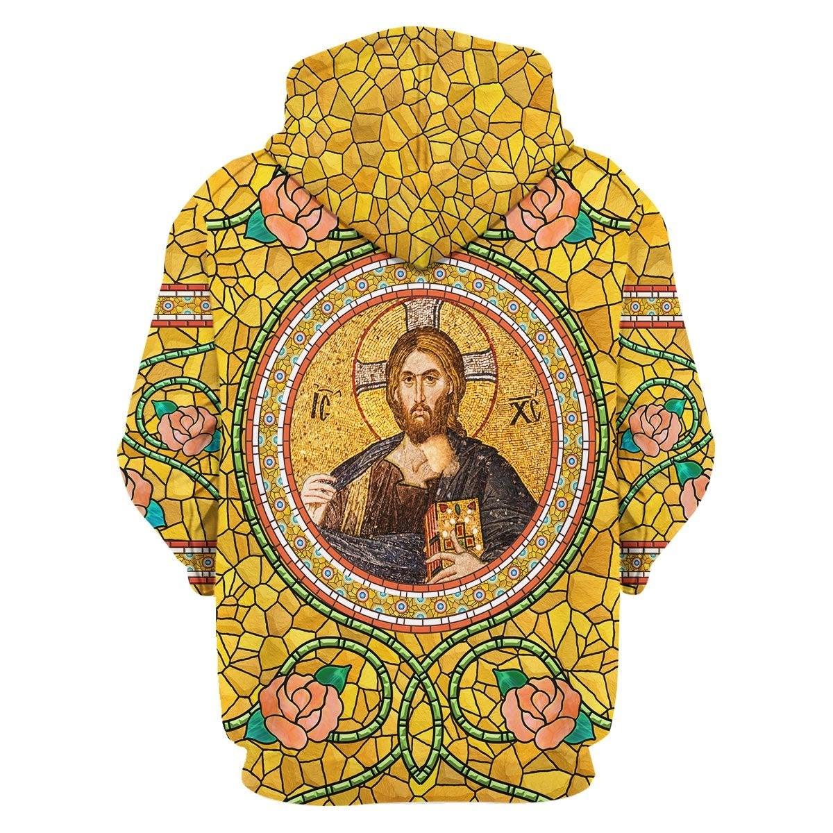 Jesus Zip Hoodie - DucG